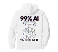 Hoover Dam Civil Engineer Funny AI Glitch Pullover Hoodie