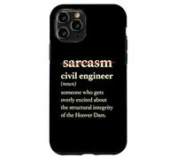 Hoover Dam Civil Engineer Funny Definition Case for iPhone 11 Pro