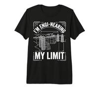 Hoover Dam Civil Engineer Funny Engi-Nearing Limit Premium T-Shirt