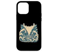 Hoover Dam Kanagawa Hokusai Inspired Japanese Fine Art Case for iPhone 12 mini
