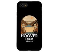 Hoover Dam Nevada Arizona Colorado River Landmark Vegas 702 Case for iPhone SE (2020) / 7/8
