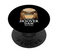 Hoover Dam Nevada Arizona Colorado River Landmark Vegas 702 PopSockets Adhesive PopGrip