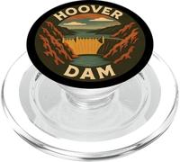 Hoover Dam Nevada Arizona Colorado River Landmark Vegas 702 PopSockets PopGrip for MagSafe