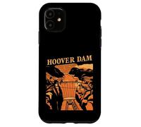 Hoover Dam Retro Desert Canyon Landmark Travel Souvenir Case for iPhone 11