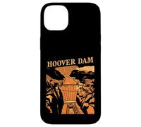 Hoover Dam Retro Desert Canyon Landmark Travel Souvenir Case for iPhone 14 Plus