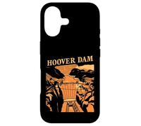 Hoover Dam Retro Desert Canyon Landmark Travel Souvenir Case for iPhone 17