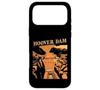 Hoover Dam Retro Desert Canyon Landmark Travel Souvenir Case for iPhone 17 Pro Max