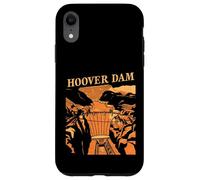Hoover Dam Retro Desert Canyon Landmark Travel Souvenir Case for iPhone XR