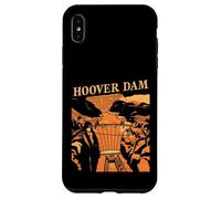 Hoover Dam Retro Desert Canyon Landmark Travel Souvenir Case for iPhone XS Max