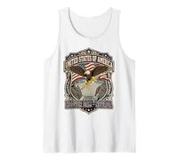Hoover Dam Tourist Patriotic Eagle Emblem Tank Top