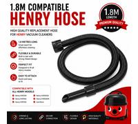 Hoover Flexi Hose Pipe 1.8m Hose Replacement for Numatic Henry Compact HVR160-11