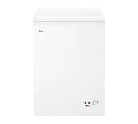 Hoover Free Standing Chest Freezer,1 Door, E Class, 100L Total Capacity, White 54.5x49x84.5cm - HOCH100EMK