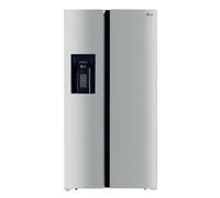 Hoover HOSS3T918EIXK side-by-side refrigerator Freestanding 556 L E Silver