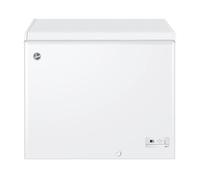 Hoover Freestanding Chest Freezer, 196L, White, E Class | Suitable for Outbuildings and Garages, Super Freezing Function, Integrated Handle, 91.5x55.5x84.5cm, HHCH 200 ELK