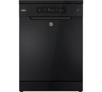 Hoover H-DISH 300 Freestanding Dishwasher, 13 Place Settings, Class C, Wi-Fi & Bluetooth, Maxi Tub, Rapid Wash & Start Delay, Black, 60x60x85 cm - HF 3C7L0B-80