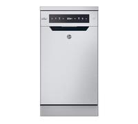 Hoover H-DISH 500 Freestanding Slimline Dishwasher, 10 Place Settings, Class C, Wi-Fi & Bluetooth, Inverter Motor, Stainless Steel, 45x61x85 cm - HF0C3SB0FX-80