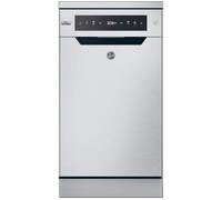 Hoover H-DISH 500 HF0C3SB0FX-80 Free Standing Slimline Dishwasher, 10 Place Settings, Stainless Steel, C Rated