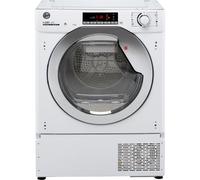 Hoover H-DRY 300 BATDH7A1TCE Integrated Wifi Connected 7Kg Heat Pump Tumble Dryer - White - A+ Rated