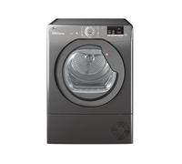 Hoover H-DRY 300 HLE C9DRGR-80 Wifi Connected 9Kg Condenser Tumble Dryer - Graphite - B Rated, Silver