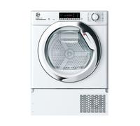 Hoover BATD H7A2TCE-80 tumble dryer Built-in Front-load 7 kg A++ Chrome, White