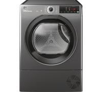 Hoover H-DRY 350 HRE C10TBER-80 Wifi Connected 10Kg Condenser Tumble Dryer - Graphite - B Rated, Silver