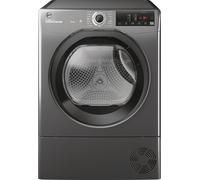 Hoover H-DRY 350 HRE C10TBER-80 Wifi Connected 10Kg Condenser Tumble Dryer - Graphite - B Rated, Silver