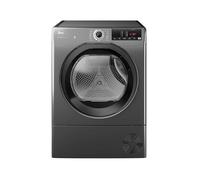 Hoover H-DRY 350 HRE H10N2TBER-80 Heat Pump Tumble Dryer, 10kg, Graphite, A++ Energy Class