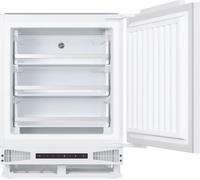 Hoover H-FREEZE 300 MINI HUSE68EWKP Integrated Under Counter Freezer with Fixed Door Hinge Kit - E Rated, White