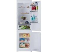 Hoover H-FRIDGE 300 HOBBML18EK 177cm 70/30 Integrated Fridge Freezer with Sliding Door Hinge - White - E Rated, White