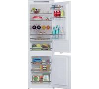 Hoover H-Fridge 300 Integrated Fridge Freezer, E Rated, Total No Frost, hOn App Connectivity, 244L Total Capacity, White, 54x54.5x177 cm - HOBBMT18EK