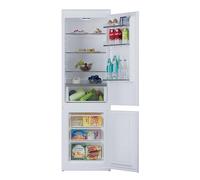 Hoover H-Fridge 300 Integrated Fridge Freezer, E Rated, Static Cooling, 250L Total Capacity, White, 54x54.5x177 cm - HOBBML18EK