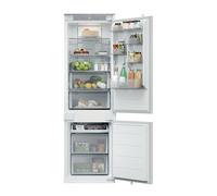 Hoover H-FRIDGE 400 Integrated Fridge Freezer, 251L Total Capacity, Total No Frost, Circle Fresh, Class E, White, 54x55x177 cm - HONBQT3518EK