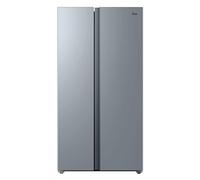Hoover H-FRIDGE 500 MAXI American Fridge Freezer, 523L, Inox, E Class | Side by Side Freestanding Refrigerator, Total No Frost, Smart Contents, 90x64x177.5cm, HONSQ2T918EXK