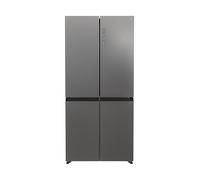 Hoover H-FRIDGE 700 MAXI American Fridge Freezer, 467L, Gentle Silver