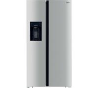 Hoover H-FRIDGE 700 MAXI HOSS3T918EIXK Non-Plumbed Total No Frost American Fridge Freezer - Inox - E Rated, Stainless Steel