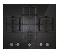 Hoover H-HOB 300 GAS HVG6DK3B Black Built-in 59.5 cm 4 zone(s)