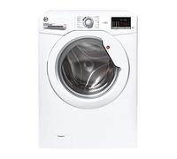 Hoover H-Wash 300 H3W492DE Free Standing Washing Machine, Rapid Wash Cycles, 9 kg Load, 1400 rpm, White