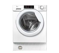 Hoover H-WASH 300 Integrated Washing Machine, 9kg Capacity, 1400 RPM, A Rated, Inverter Motor, 15+1 Programmes, Hygiene Cycle, White, 60x53x82 cm - HBW 49TAMEJ-80