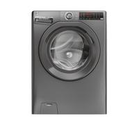 Hoover H-Wash 350 8kg Washing Machine, 1400rpm, Graphite, Smart Wi-Fi, A-Rated