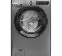 Hoover H-WASH 350 10kg Freestanding Washing Machine, 1400 RPM, A Rated, ECO-Power Inverter Motor, hOn App, 60 Programmes, Eco Doser, Power Care System, Graphite, 60x58x85 cm - H3WPS4106TAMBR80