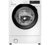 Hoover, H-Wash 400 Integrated Washing Machine With Autodose, 9 Kg Wash Capacity, 1600 RPM, A-30 percent Rated, hOn App Connectivity, Steam Care Pro Cycle, White and Black, 60x53x82 cm -BH4SD69M6DB9-80
