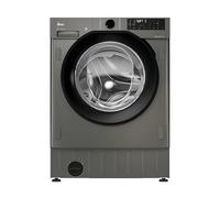 Hoover, H-Wash 400 Integrated Washing Machine, 9 Kg Wash Capacity, 1600 RPM, A-30 percent Rated, hOn App Connectivity, Steam Care Pro Cycle, Anthracite and Black, 60x53x82 cm - BH4S69M6DB9RJ-80