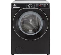 Hoover H-WASH 500 HW411AMBCB/1 11kg WiFi Connected Washing Machine with 1400 rpm - Black - A Rated, Black