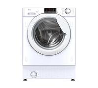 Hoover H-Wash and Dry 300 Integrated Washer Dryer, 8 Kg Wash plus 5 Kg Dry, Combined Cycle Class E, 1400 RPM, Care Cycles, White, 60x53x82 cm - HBD 485D14-1-80