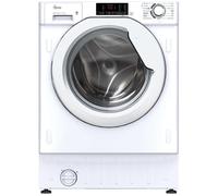 Hoover H-Wash and Dry 300 Integrated Washer Dryer, 9 Kg Wash plus 5 Kg Dry, Combined Cycle Class E, 1400 RPM, Care Cycles, White, 60x53x82 cm - HBD 495D14-1-80