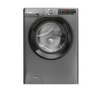 Hoover H-WASH&DRY 350 H3DPS41066TABR80 Wifi Connected 10Kg/6Kg Washer Dryer with 1400 rpm - Graphite - D Rated [Wash&Dry], A Rated [Wash Only], Silver