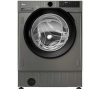 Hoover H-Wash and Dry 400 Integrated Washer Dryer, 9 Kg Wash, 6 Kg Dry, Combined Cycle Class D, 1600 RPM, hOn App Connectivity, Steam Care Pro Cycle, Anthracite and Black, 60x53x82 cm-BH4S696M6DB9R-80