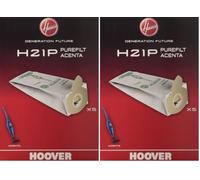 Hoover H21P Vacuum Cleaner Bags, Original, Paper, Anti-odor, Extra Large, Compatible With Acenta Vacuum Cleaners, 5 Pieces (Pack of 2)