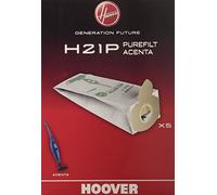 Hoover H21P Vacuum Cleaner Bags, Original, Paper, Anti-odor, Extra Large, Compatible With Acenta Vacuum Cleaners, 5 Pieces
