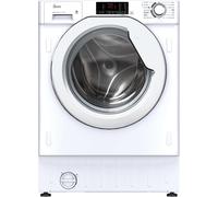 Hoover H-Wash and Dry 300 Integrated Washer Dryer, 8 Kg Wash plus 5 Kg Dry, Combined Cycle Class E, 1400 RPM, Care Cycles, White, 60x53x82 cm - HBD 485D14-1-80